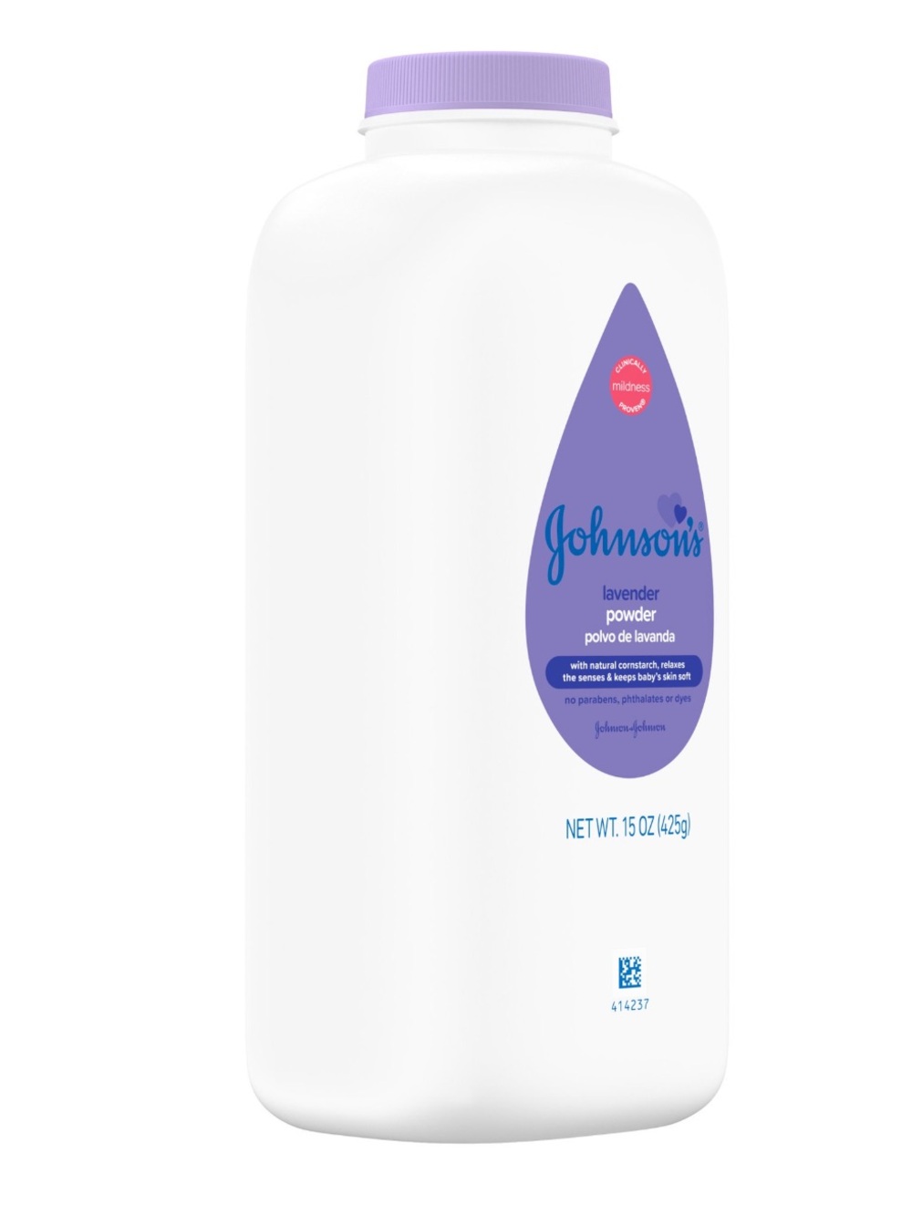 Johnson's Lavender Baby Powder with Cornstarch, Hypoallergenic, 15 oz-brand new - Picture 15 of 17